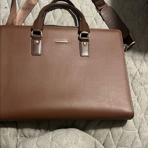 Bostanten Brown Leather Men's Bag